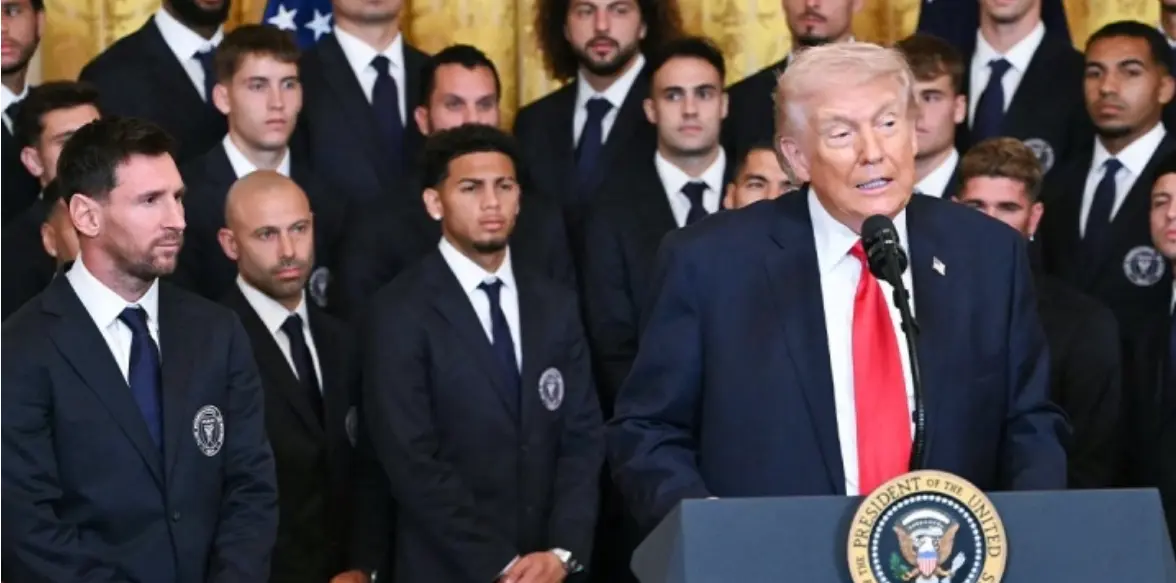 Inter Miami Visits White House – Trump: Welcome to the White House, Messi; You're Better Than Pelé